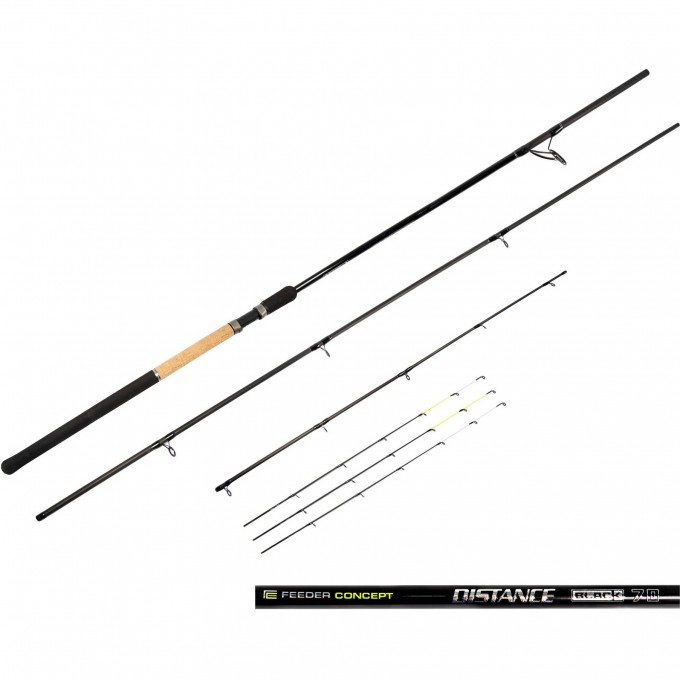 Удилище фидерное FEEDER CONCEPT DISTANCE BLACK 070 3.60 FCDIB070-360